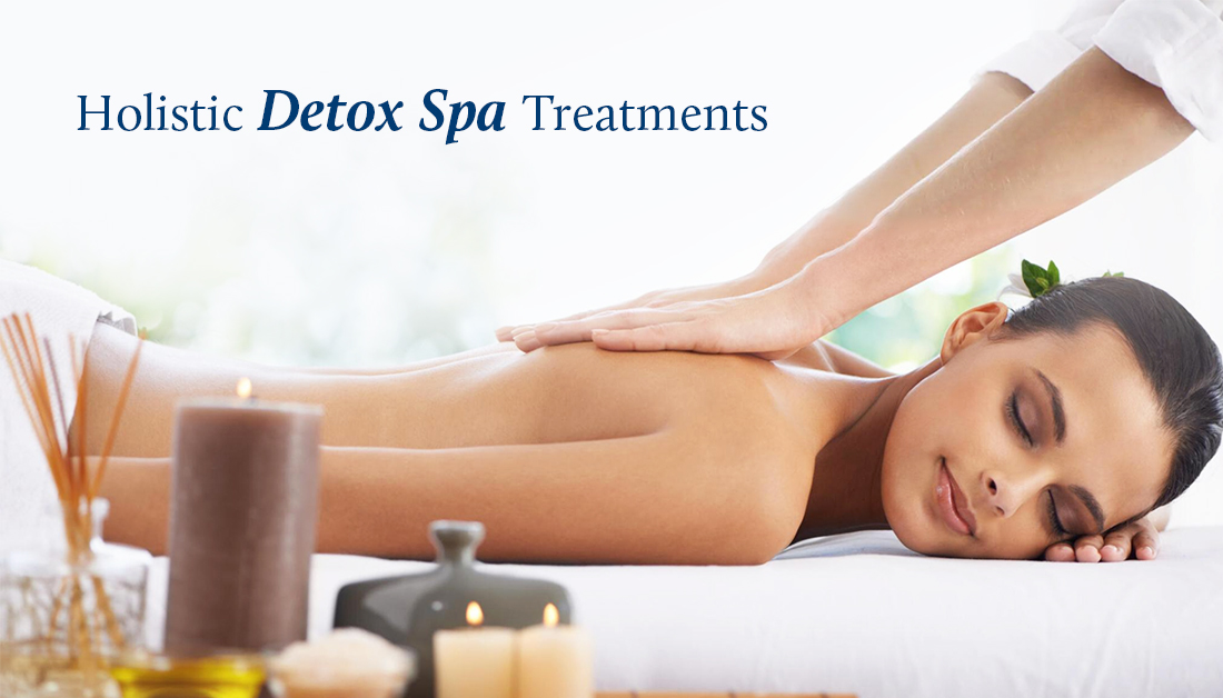 lady is getting spa massage